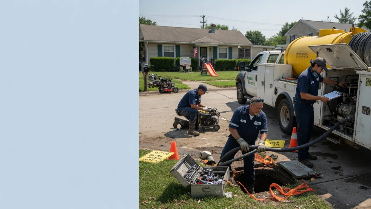 Septic Tank Pumping in Hoffman, NC near me
